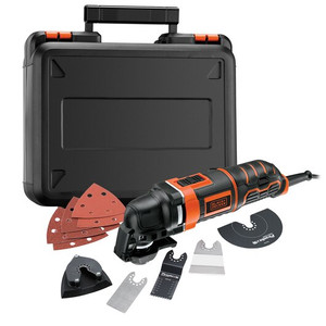 Black & Decker 300w Oscillating Multi Tool with 12 Accessories