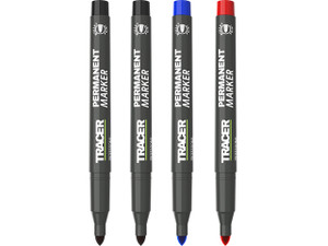 Tracer 4pc Construction Permanent Marker Set (APMK1)