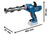 Bosch GCG 18V-310 Cordless Caulking Gun (06019C4100)