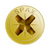 SPAX 3.5mm x 50mm YELLOX Universal Screws 200 Pack