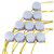 Draper 110v LED Festoon Lighting 22M (Set of 10) (90094)