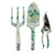 Draper 3pc Garden Tool Set (Trowel/Fork/Secateurs)