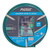 Protool Garden Hose Classic 30-meter roll package with a 1/2-inch diameter, showing technical details like 18 BAR pressure, UV resistance, and an included 4-piece accessory kit featuring an adjustable green twist nozzle and quick-connect hose fittings.