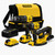 STANLEY FATMAX V20 18V 2-Piece Combo Kit with Hammer Drill, Impact Driver, Detail Sander, two 2.0Ah Lithium-Ion batteries, charger, and yellow-and-black storage bag and Sander