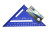 Tala 180mm(7in) Heavy Duty Aluminium Rafter Square
