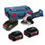 Bosch GWS 18-125 V-LI 18V Angle Grinder 2 x 5Ah Batteries