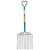 Draper 10 Prong Manure Fork with Wood Shaft & Mid Handle
