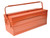 Bacho Orange Metal Cantilever Tool Box 21in