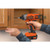 Black & Decker 18V Impact Driver with 1.5Ah Battery and Charger