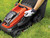 Black & Decker 38cm 36V Lithium-ion Cordless Lawn Mower with two batteries