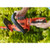 Black & Decker 650W Corded 60cm Twist Handle Hedge Timmer with SAWBLADE™