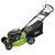 DRAPER 53CM SELF-PROPELLED PETROL LAWN MOWER WITH START BUTTON 173CC/4.4HP