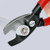 Knipex 200mm Cable Shears With twin cutting edge