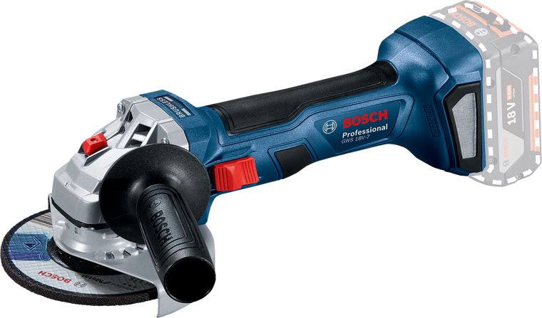 Bosch 18V-7 115mm Angle Grinder (Body Only) (06019H9003)