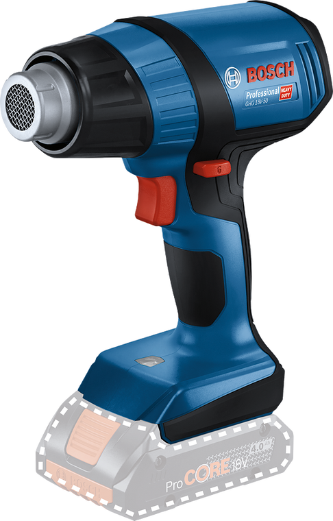 Bosch GHG 18V-50 Cordless Heat Gun (Body Only) (06012A6500)