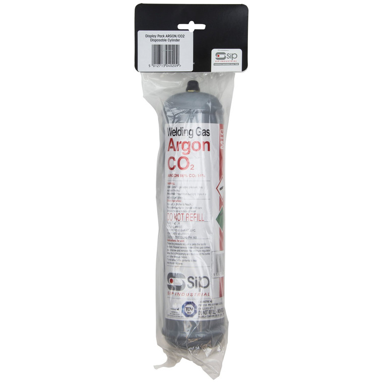 SIP 390g Disposable Argon/CO2 Gas Bottle Pack (04020)