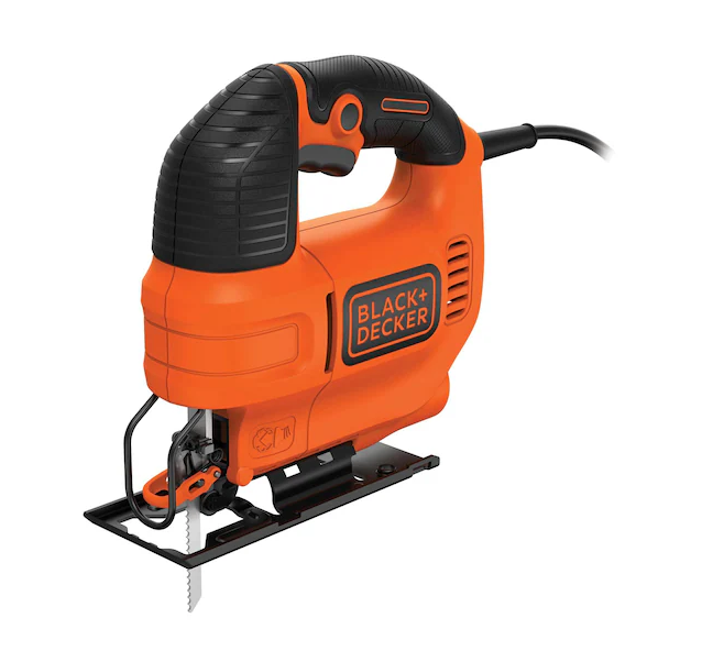 Black & Decker 520W Variable Speed Compact Jigsaw with Kit box