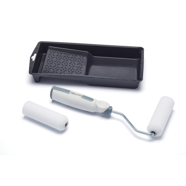 Harris Seriously Good 4in Woodwork Gloss Mini Roller Set