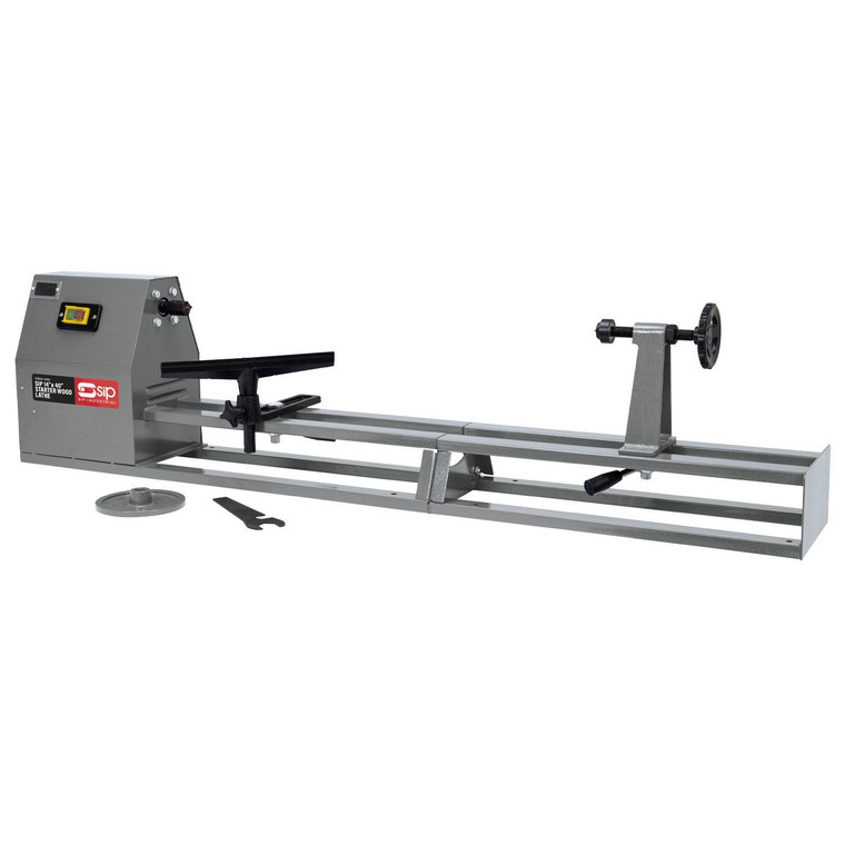 SIP 14" x 40" Starter Wood Lathe w/ Chisel Kit (01458)