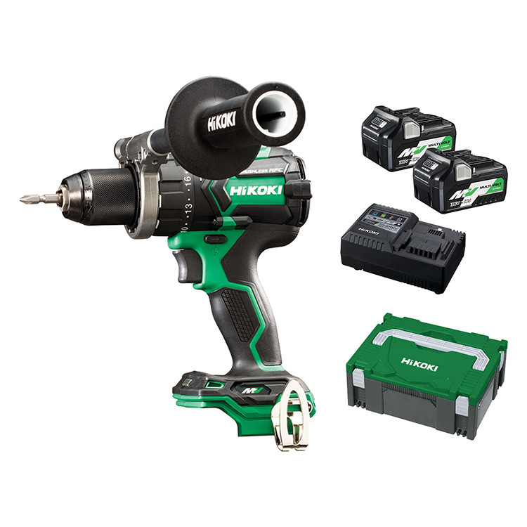 HiKoki DV36DC 36V Brushless Combi Drill (2 x 2.5ah) (DV36DC)