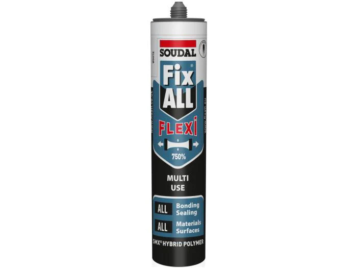 Soudal Fix All Flexi Sealant Adhesive (White) (106036)
