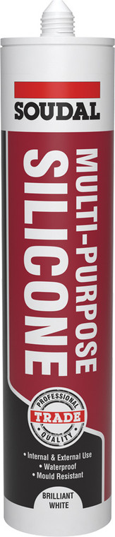 Soudal Trade Multi-Purpose Silicone (White - 270ml) (121643)