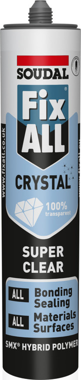 Soudal Fix All Sealant - (Crystal - 290ml) (118779)