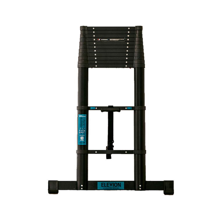 ELEVION  13-Step Aluminium Telescopic Ladder (3.8m)
