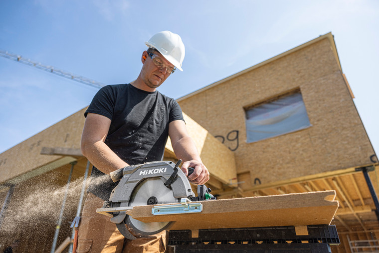 Hikoki 36V Brushless Circular Saw – 86mm Cutting Depth, Guide Rail Compatible