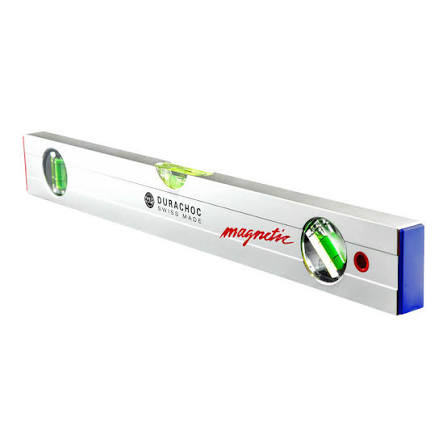 Durachoc 120cm Magnetic Level 3 Vial Level