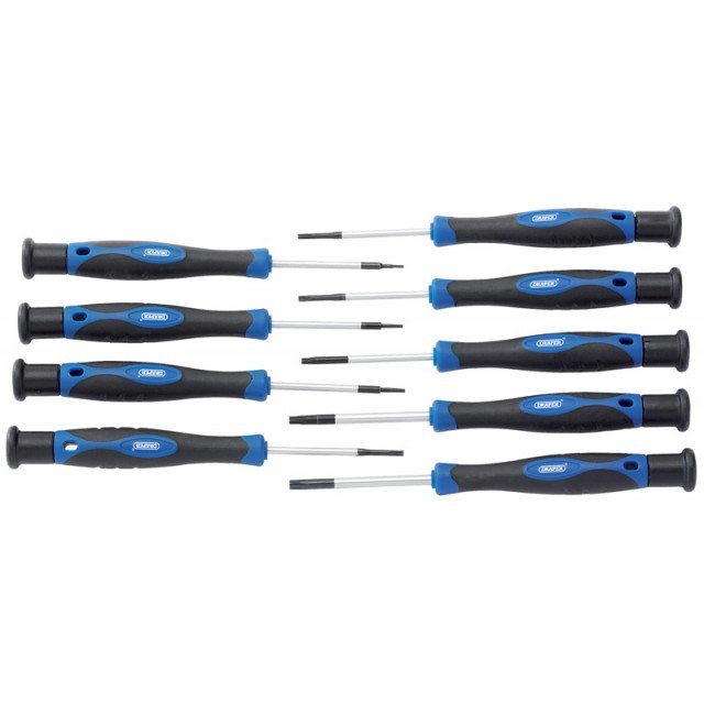 Draper 28117 9 piece TX STAR Precision Screwdriver Set