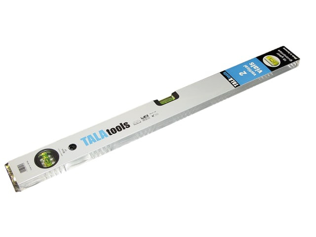 Tala 60cm(24in) Aluminium 3 Vial Box Level