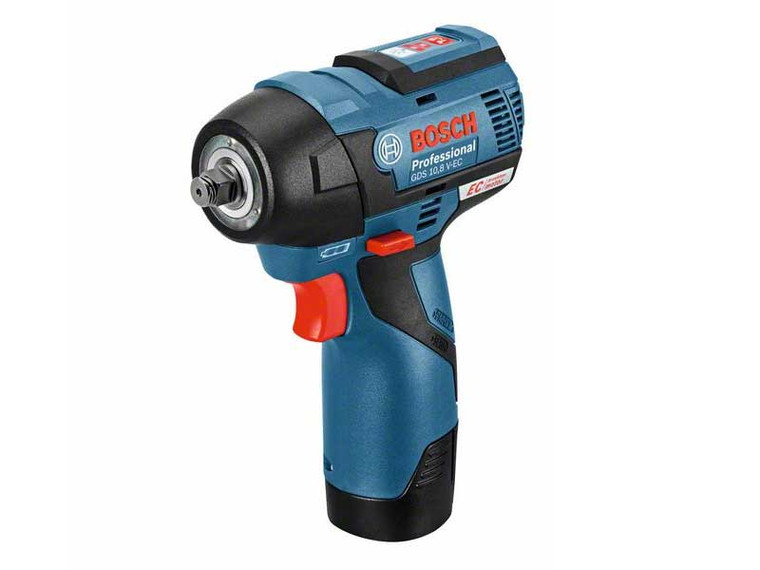 Bosch GDS108VEC 10.8v 2x2.5Ah Li-Ion Brushless Impact Wrench L-Boxx Kit
