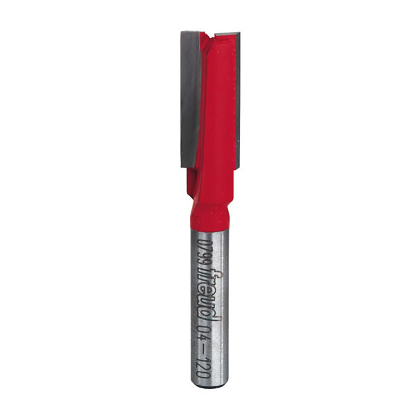 Freud MM-01025 10mm (Dia) Double Flute Straight Router Bit with 1/4" Shank