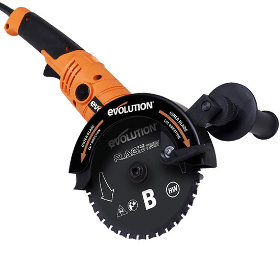 Evolution Rage Twin Multipurpose Twin Blade Saw 155 mm