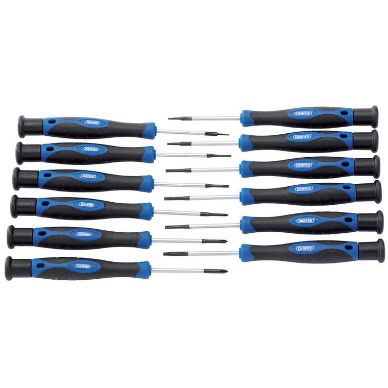 Draper 12 Piece Precision Screwdriver Set