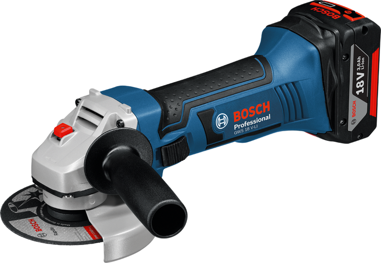 Bosch GWS 18 V-LI Professional Cordless Angle Grinder