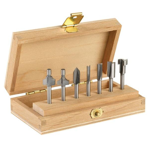 Dremel 7 Piece Router Bit Set