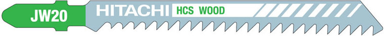 Hitachi 750021 Wood & Plastic Cutting Jigsaw Blades 100.4mm x 1.25mm