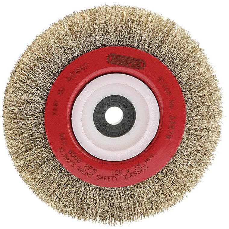 Draper 150mm Crimped Wire Brush Wheel