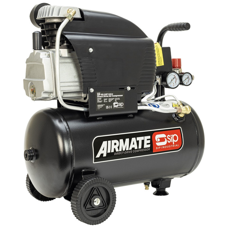 SIP RC2/24 24ltr Direct Drive Compressor (06457)