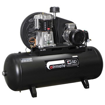 SIP TN7.5/270 270ltr Belt Drive Compressor