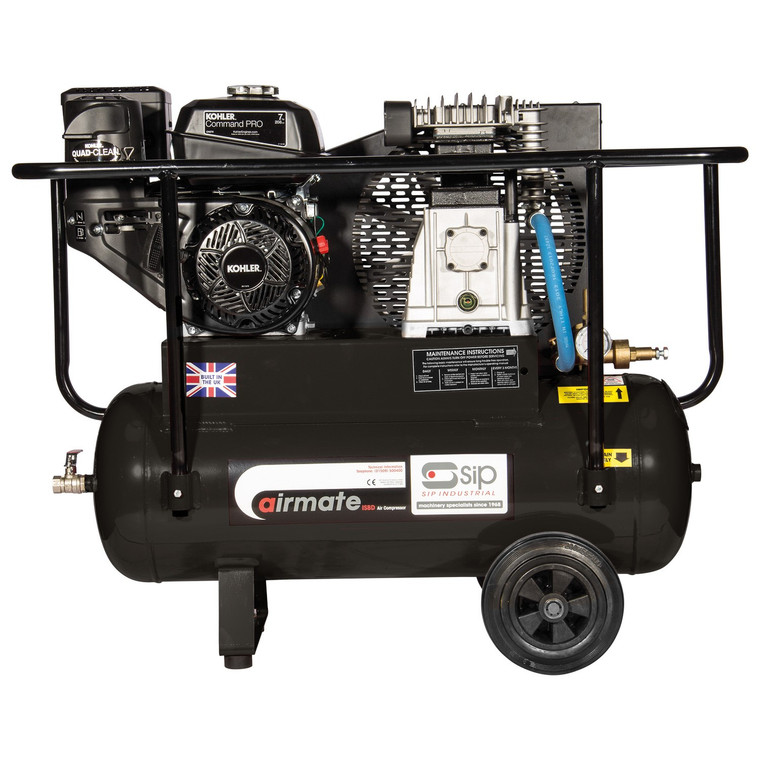 SIP ISKP7/50 Industrial Petrol Compressor 