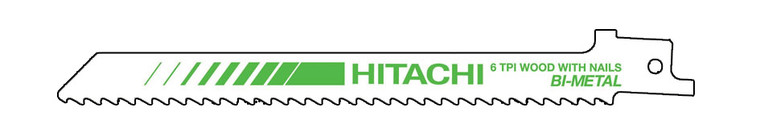 Hitachi 752026 Universal Cutting Sabre Saw Blade 150 x 19 x 1.25mm