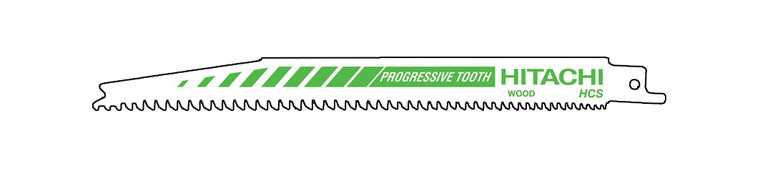 Hitachi 752033 Wood Cutting Sabre Saw Blade 250 x 19 x 1.25mm
