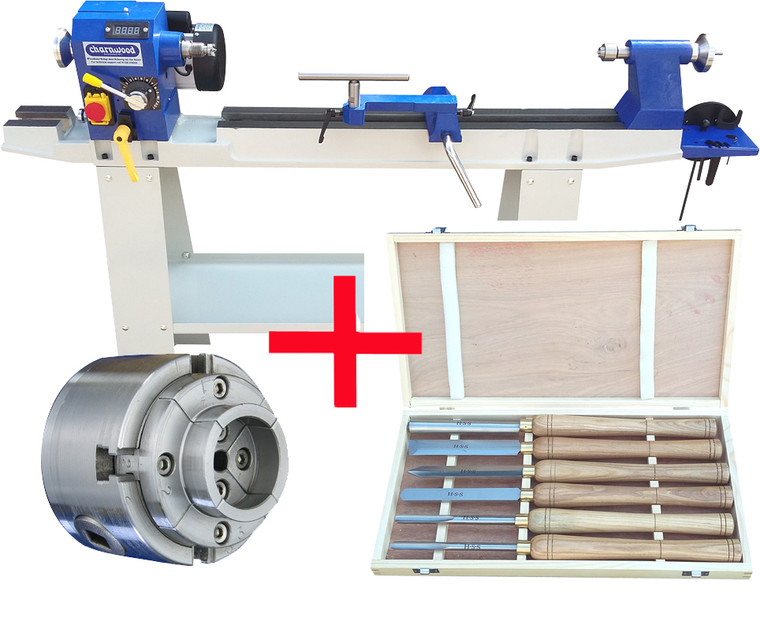 Charnwood W813P2 Floorstanding Lathe Package Deal (W813P2)