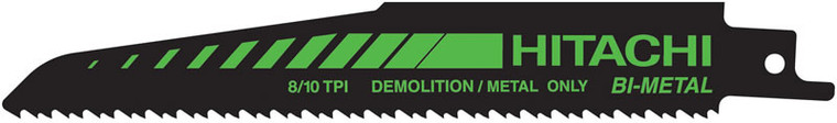 Hitachi 752020 Metal Cutting Sabre Saw Blade 150 x 22 x 1.6mm