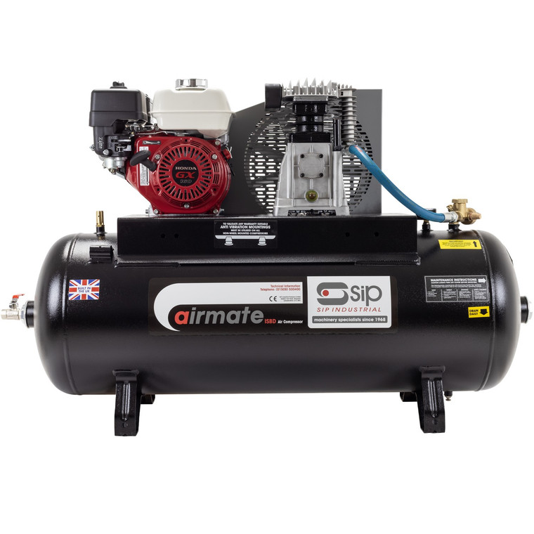 SIP ISHP5.5/150 Industrial Petrol Compressor (04450)