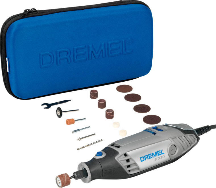 Dremel 3000 Series Multitool with 15 Accessories (3000-15)