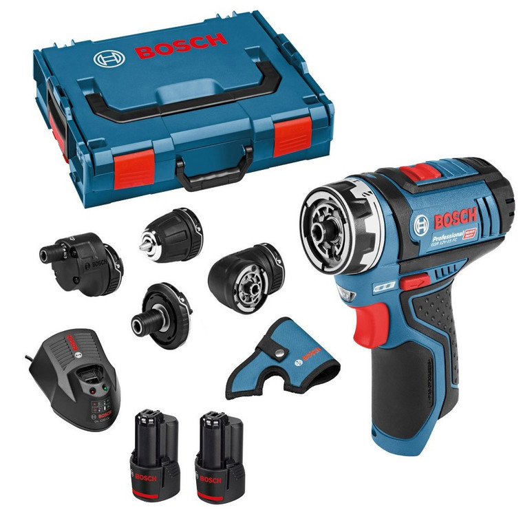Bosch GSR 12 V-15 FC 12V Drill Driver Set